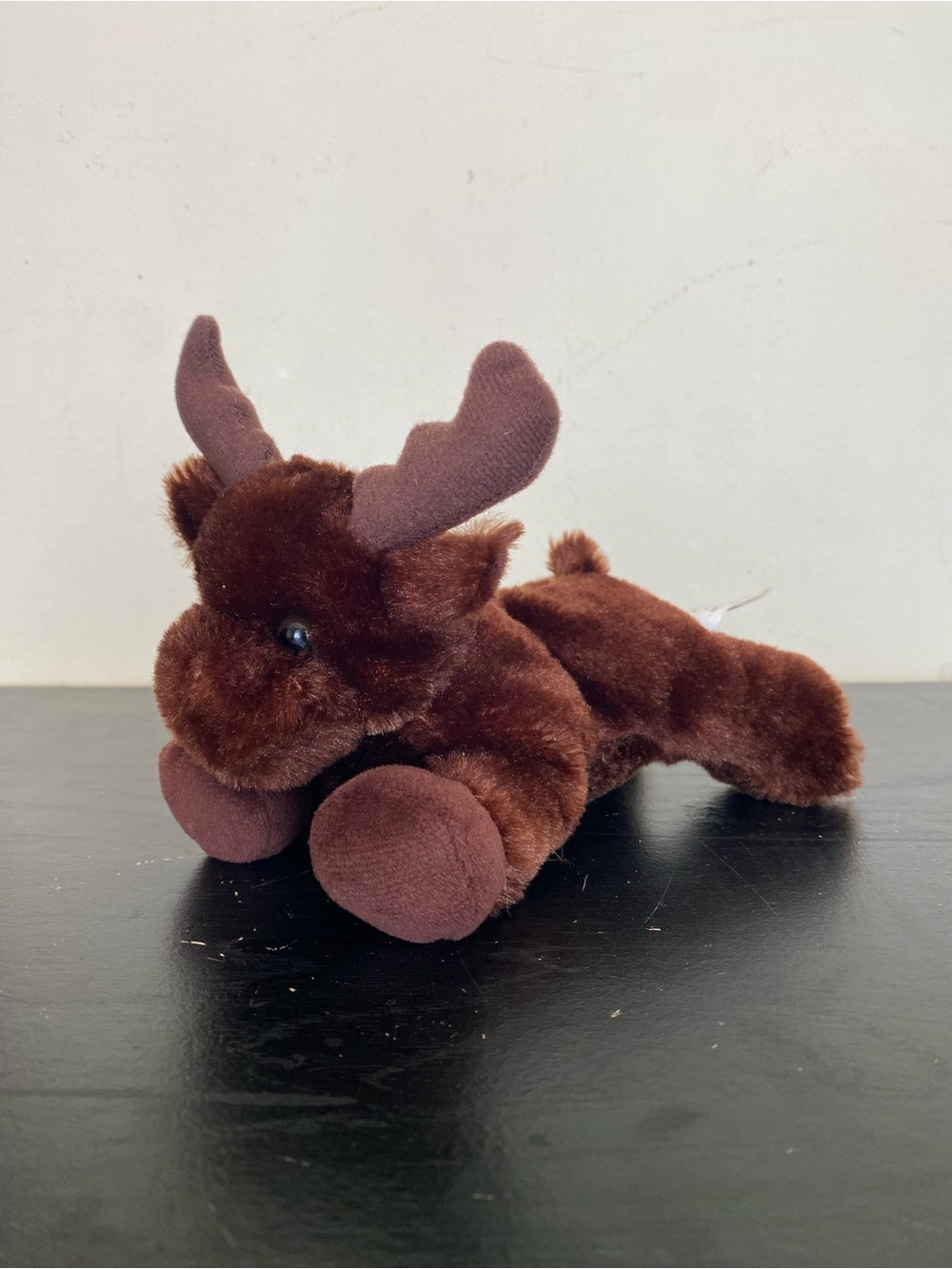 Alaska Outpost Mini Moose Plush Cute Fuzzy Soft Brown Stuffed Animal Anchorage